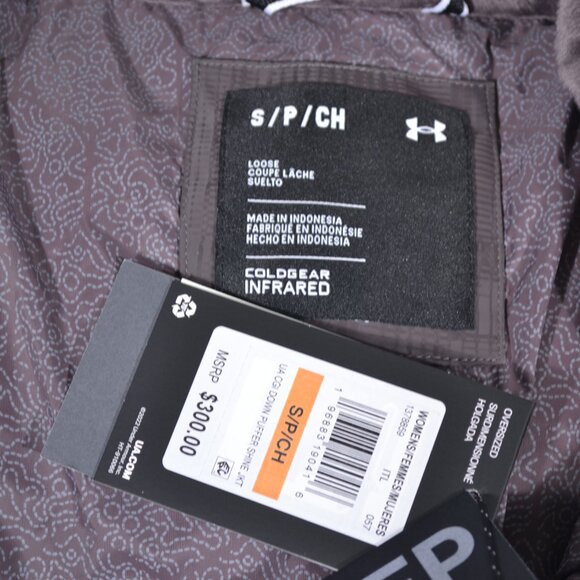 NWT UNDER ARMOUR COLDGEAR DOWN PUFFER JACKET, SMALL - Picture 5 of 14